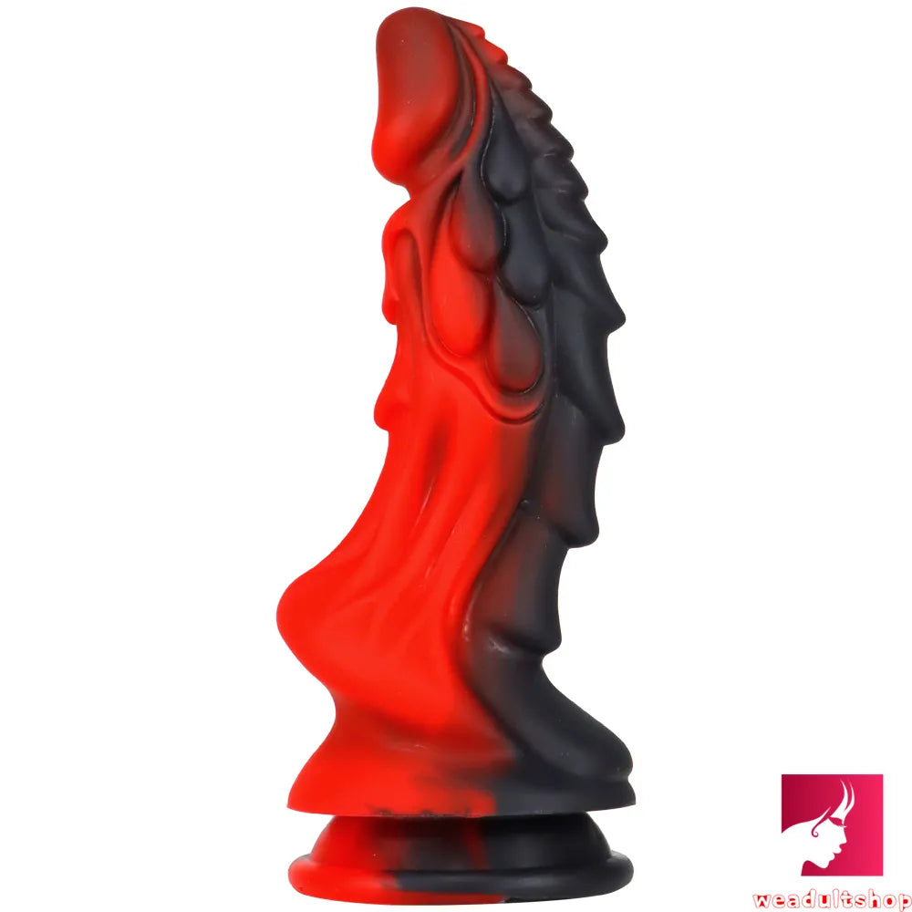 8.66in New Arrival Dragon Mixed Colors Dildo Sex Play Adult Toy