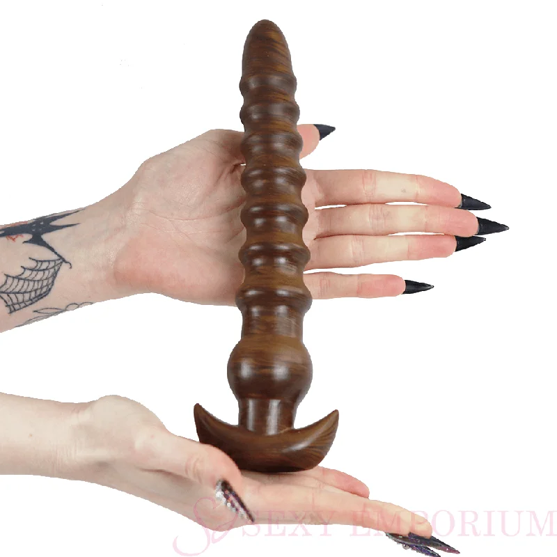 9.5 Inch Ribbed Anal Teaser