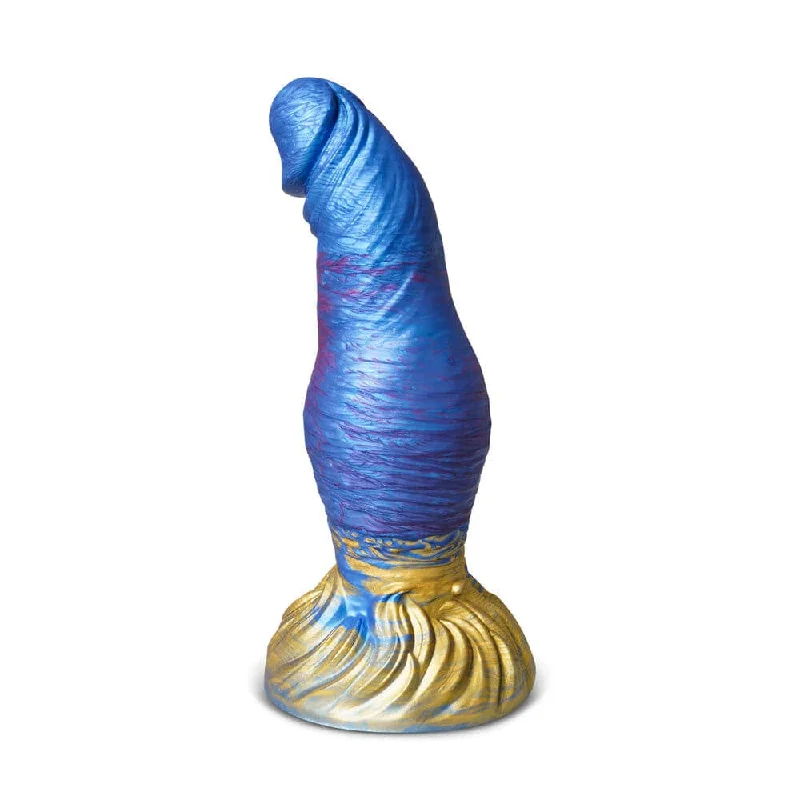 Blue Alien Dildo with Suction Cup