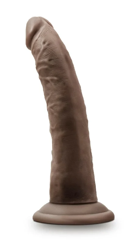 Dr. Skin Plus - 7 Inch Posable Dildo - Chocolate