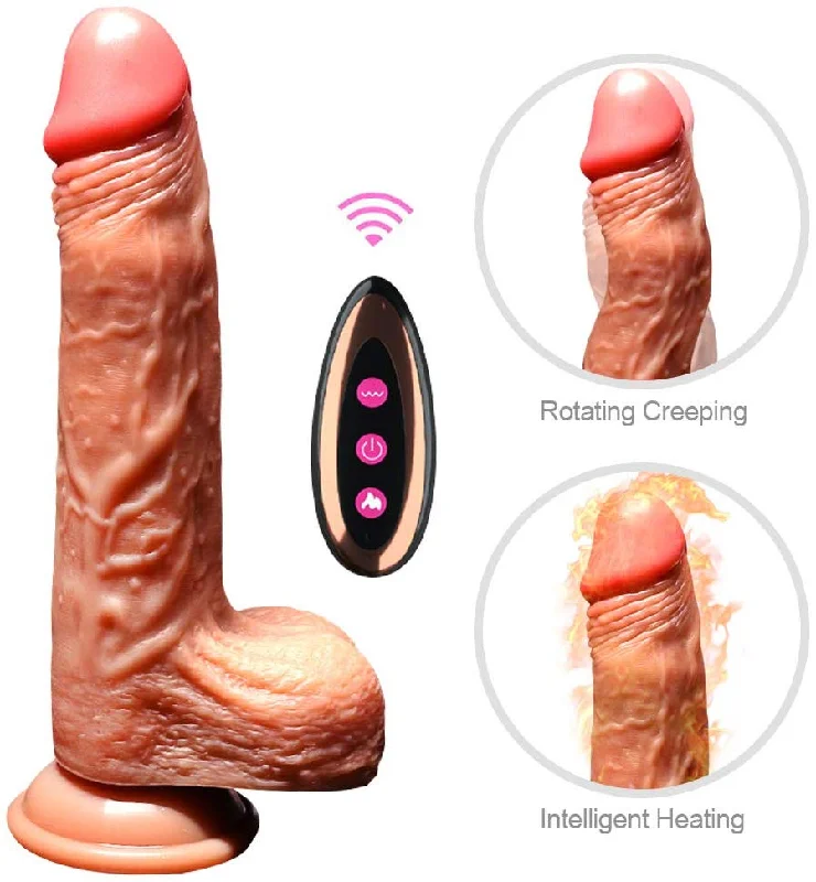 Flexible Silicone Dildo With Suction Cup