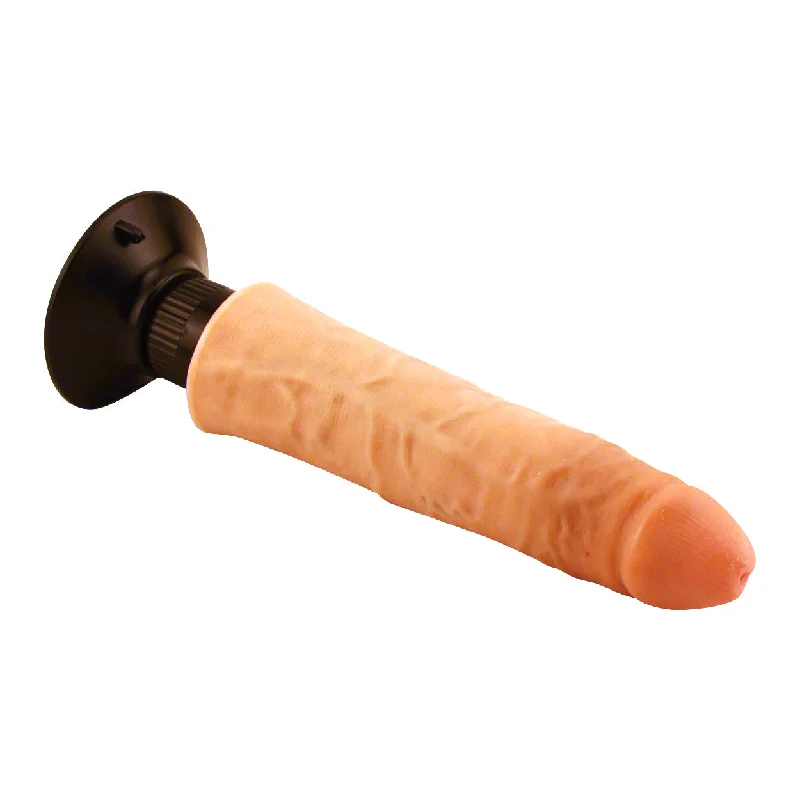 King Cock 7" White Realistic Dildo Vibrator