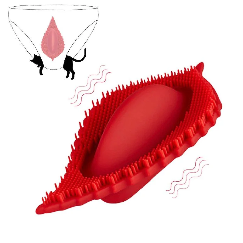 Leaf Design Silicone Vibrator For Vagina G spot Stimulation