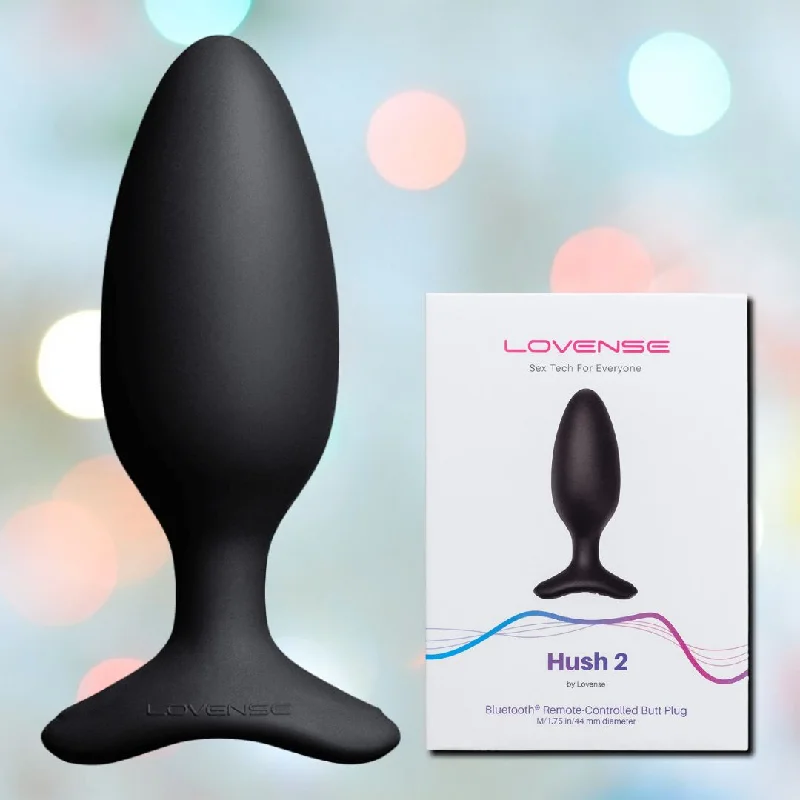 Lovense Hush 2 Vibrating Butt Plug - Medium