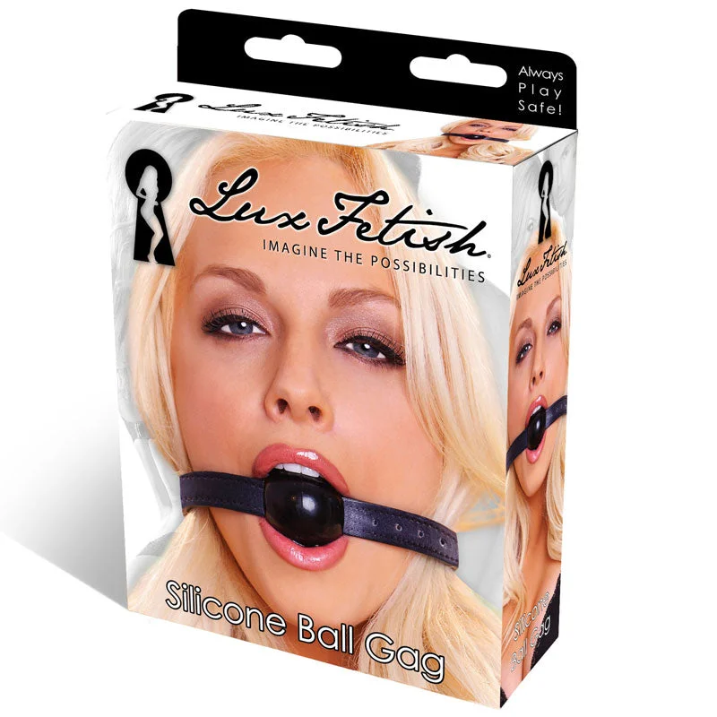 Lux Fetish Silicone Ball Gag