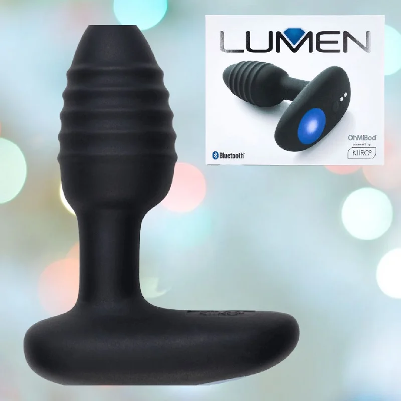 OhMiBod Lumen Vibrating Butt Plug