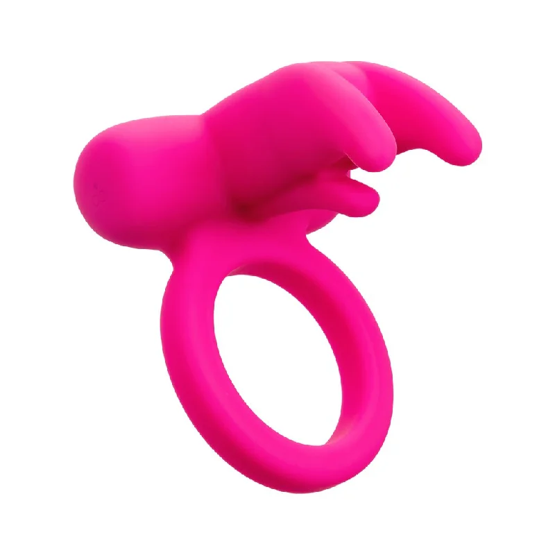 Silicone Rechargeable Triple Clit Flicker - Pink