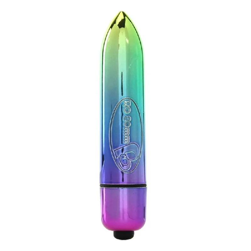 RO-80mm 7 Speed Rainbow Bullet Vibrator | Rocks-Off