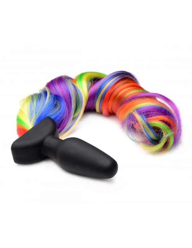 Tailz Vibrating Rainbow Tail Plug