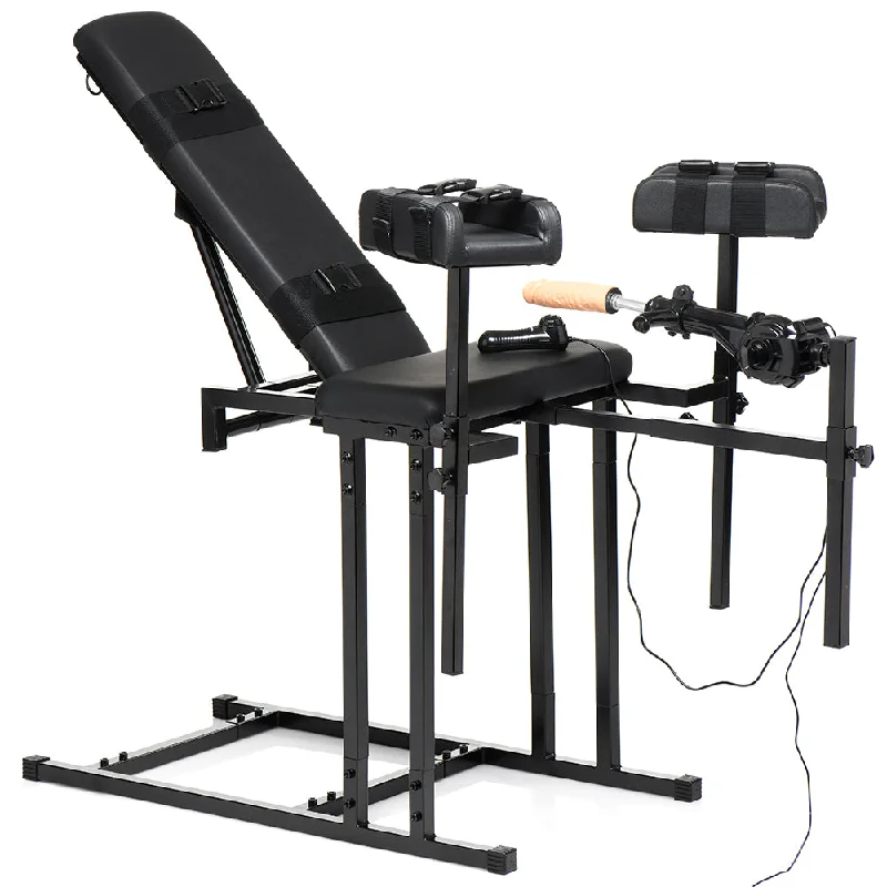 Ultimate Obedience Chair with Sex Machine