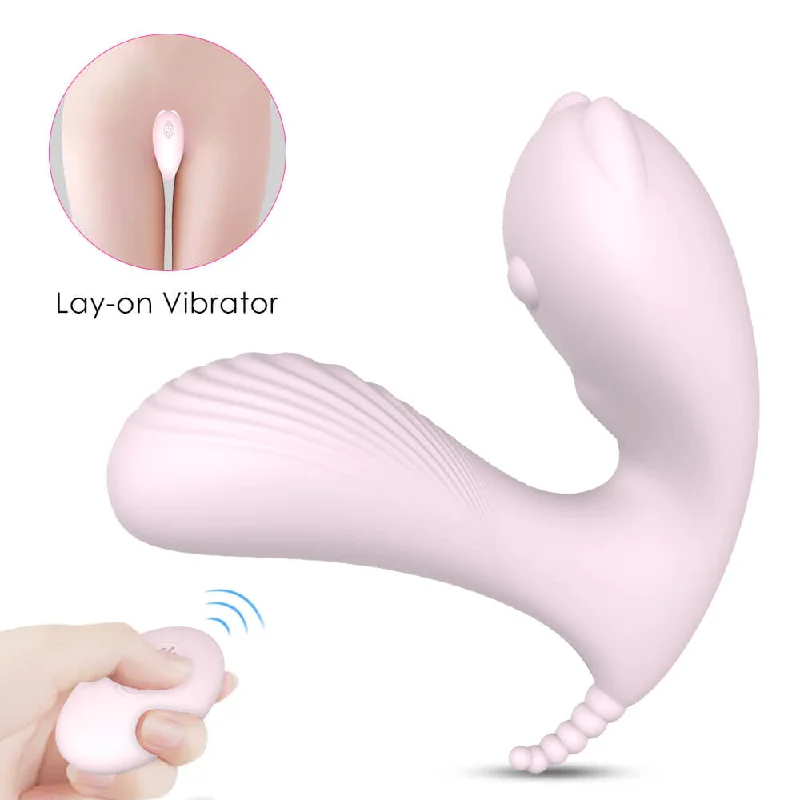 Wearable Invisible 9 Vibration Modes Double Motor Vibrator