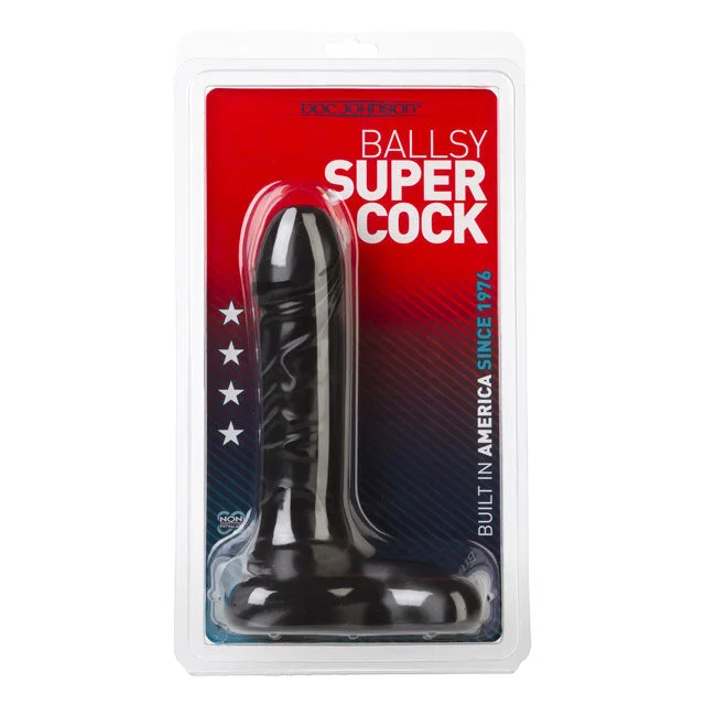 Ballsy Super Cock 9in.x 2in. (Black)