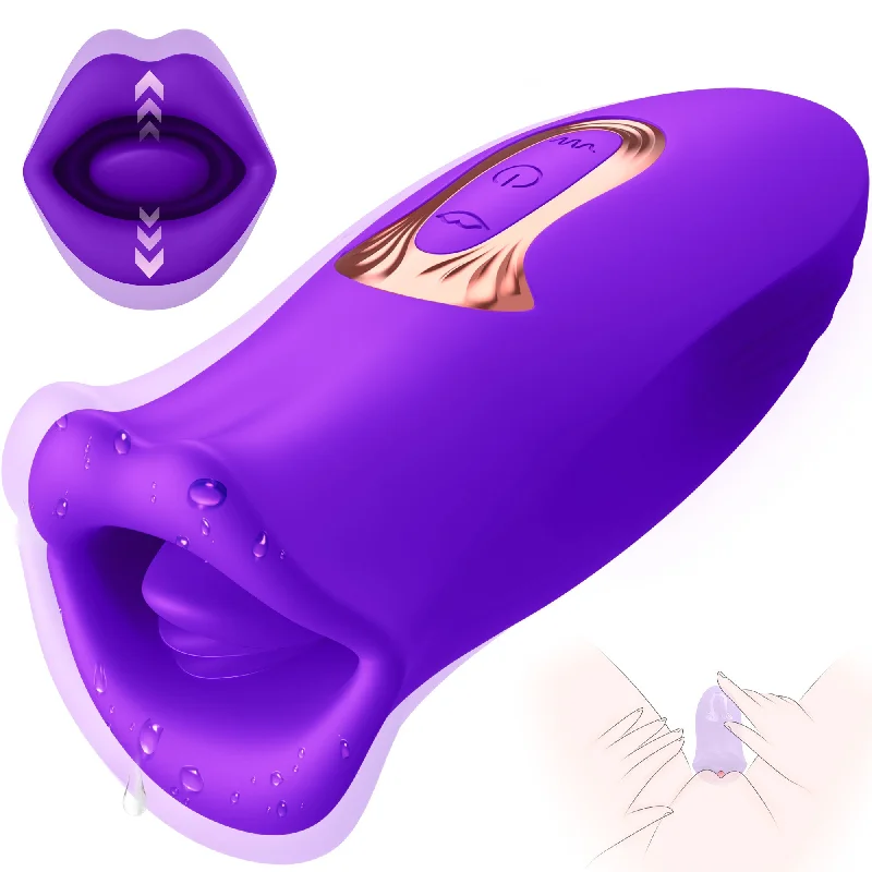 KERERO Adult Sex Toys Vibrator for Women with 10 Vibration Modes and 10 French Kissing Modes