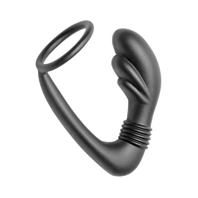 Cobra Silicone P-Spot Massager Cockring