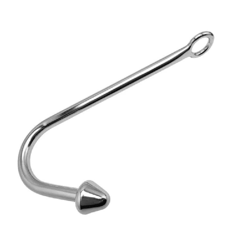 Cone-Shaped Bead Metal Anal Hook 9.84" Long