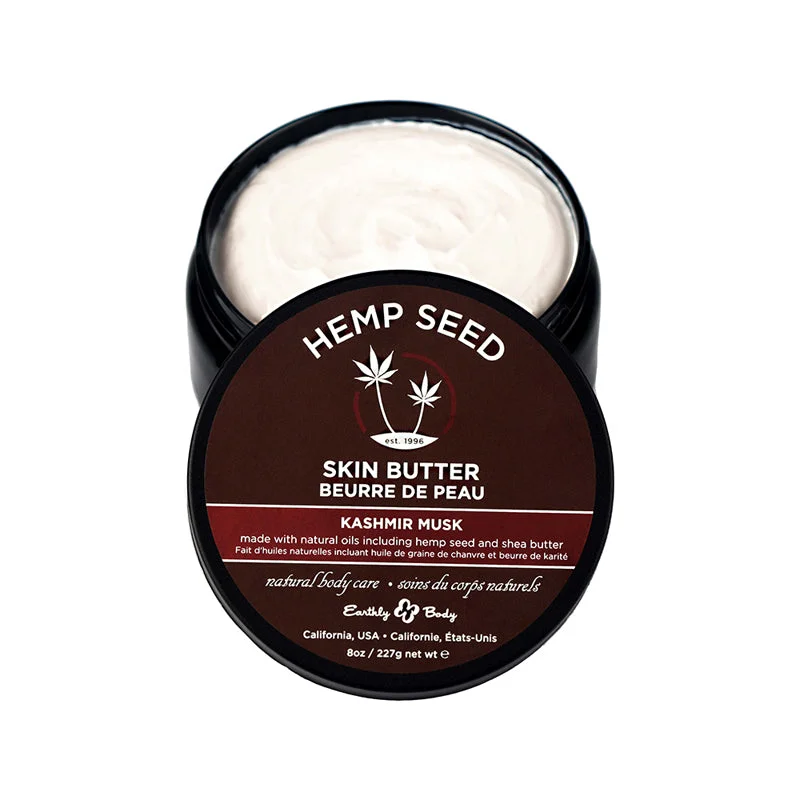 Earthly Body Hemp Seed Skin Butter Kashmir Musk 8 oz.