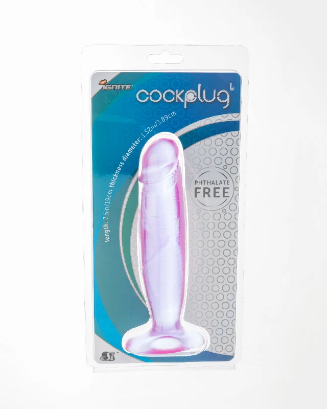 Si-40354 LARGE COCK PLUG - PURPLE