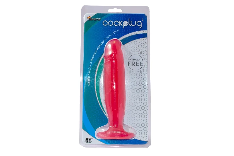 Si-40352 LARGE COCK PLUG - RED