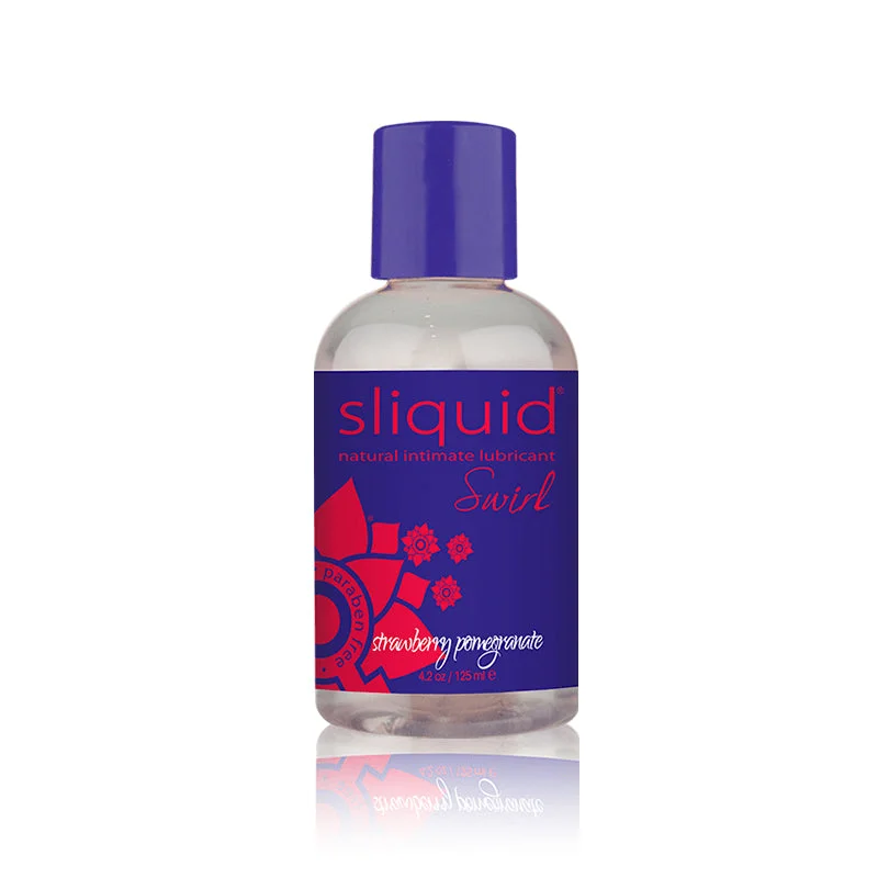 Sliquid Swirl Strawberry Pomegranate Flavored Lubricant 4.2oz