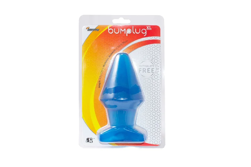 Si-40156 X-LARGE BUTT PLUG-BLUE