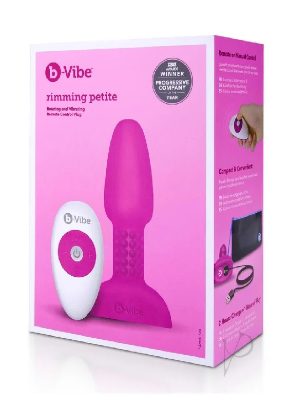 B-vibe Rimming Petite Fuchsia