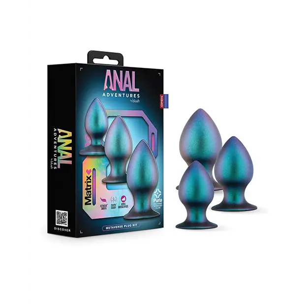 Anal Adventures Matrix By Blush Matrix Metaverse Plug Kit