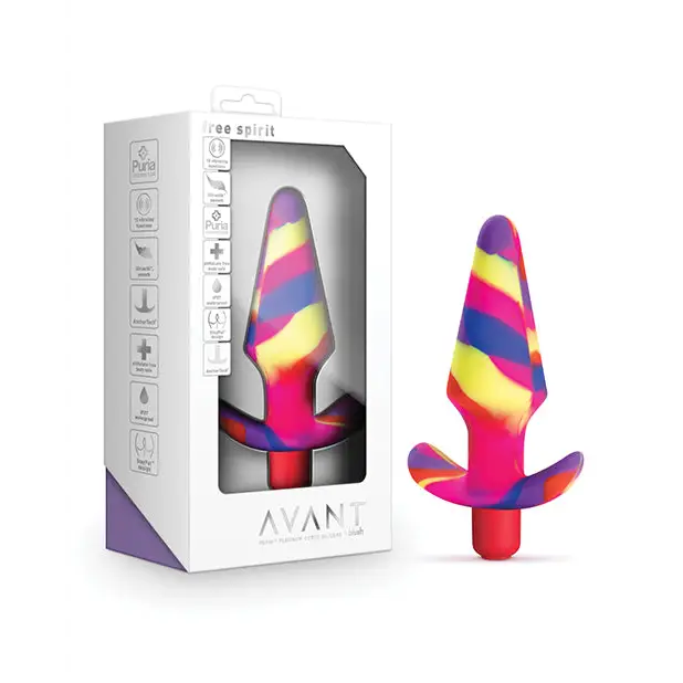 Blush Avant Free Spirit Silicone Vibrating Anal Plug