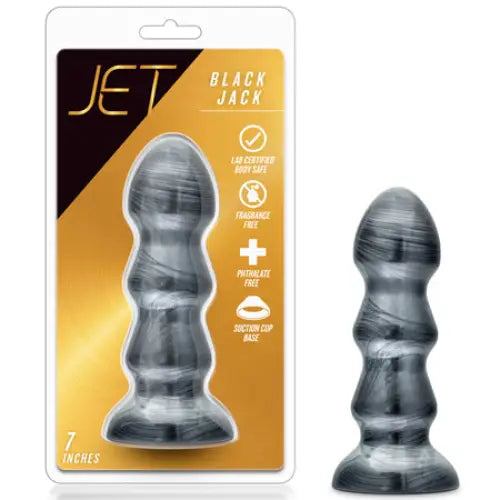 Blush Jet Black Jack 7 in. Anal Plug