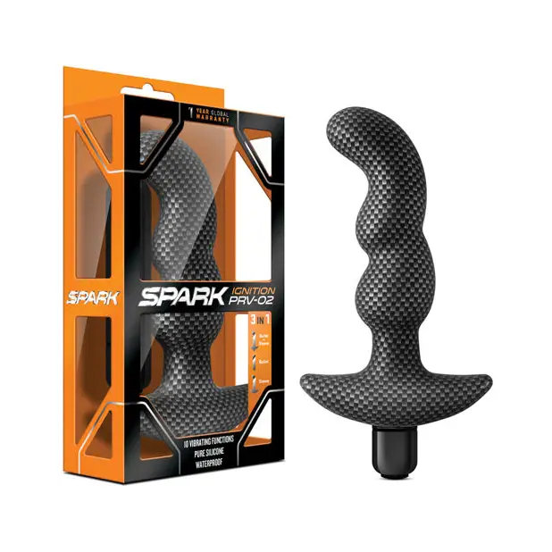 Blush Spark Ignition PRV-02 Vibrating Silicone Prostate Massager