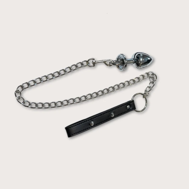 Detachable Leash Butt Plug Sex Toy