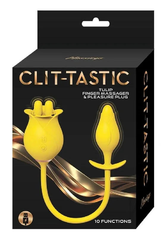 Clit Tastic Tulip / Pleasure Plug Ylw