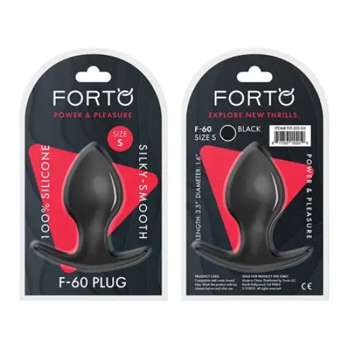 Forto F-60 Spade Silicone Anal Plug