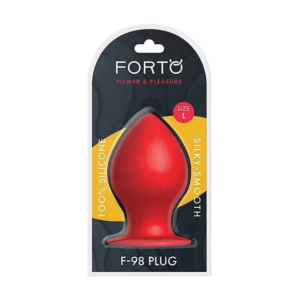 Forto F-98 Cone Silicone Anal Plug