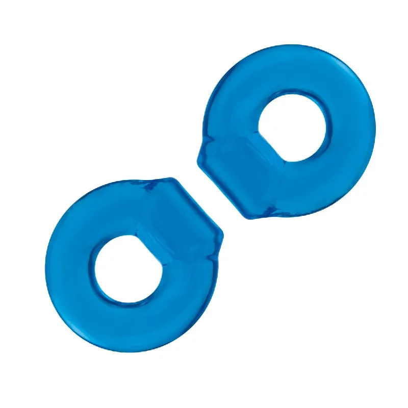 Blue Line 2 Pack Ultra Stretch Stamina Endurance Cock Ring