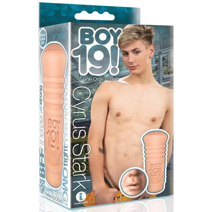 Boy 19 Cyrus Stark Mouth Masturbator by Icon