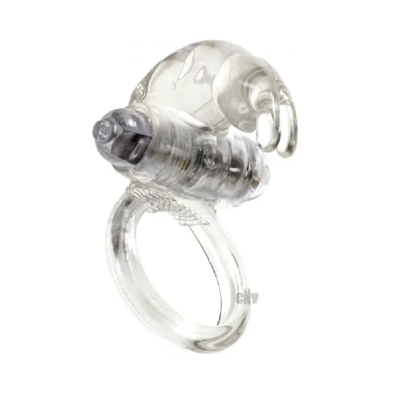 Classic Rabbit Cock Ring Clear Linx