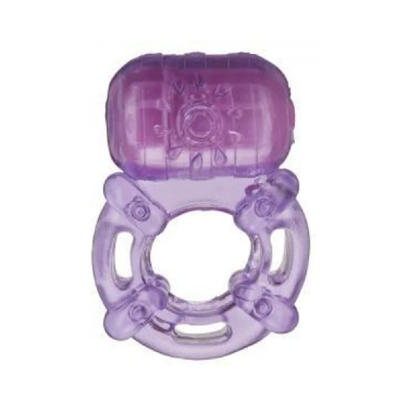 Cloud 9 Pleasure Tickler 5 Speed Ring Purple