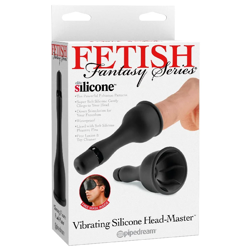 Fetish Fantasy Series Vibrating Silicone Head Master Masturbator by Pipedream Products®