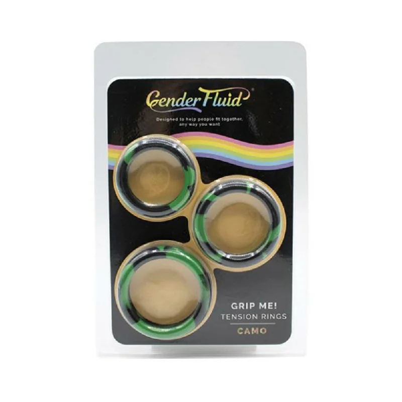 Gender Fluid Grip Me! Tension Ring Set - Camo