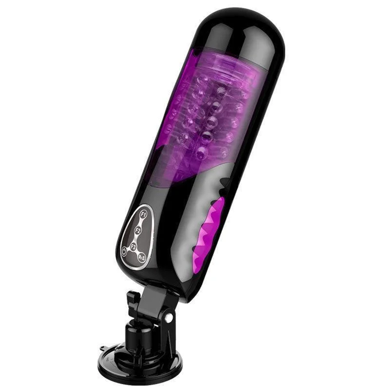 Hands free Telescopic Male Masturbator Toy