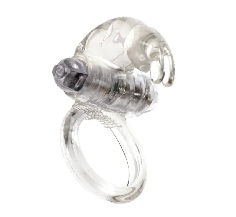 Me You Us Classic Rabbit Cock Ring Transparent