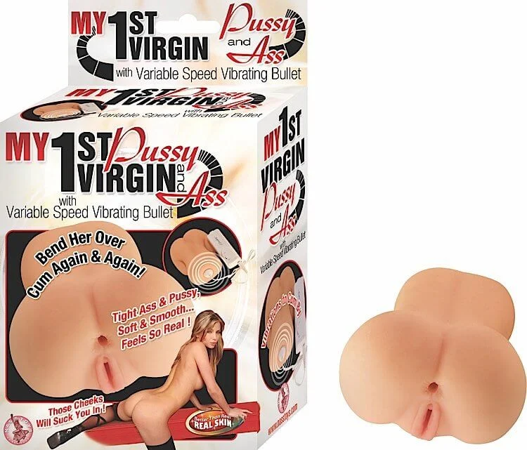 My 1st Virgin Pussy and Ass Vibrating Masturbator - The Ultimate Experience by Nasstoys of New York