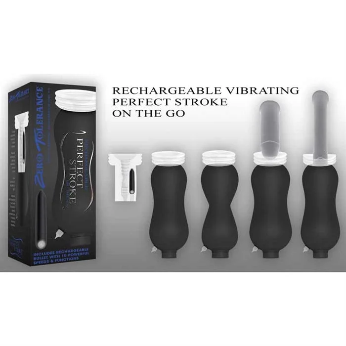 Perfect Stroke Rechargeable Masturbator by Zero Tolerance