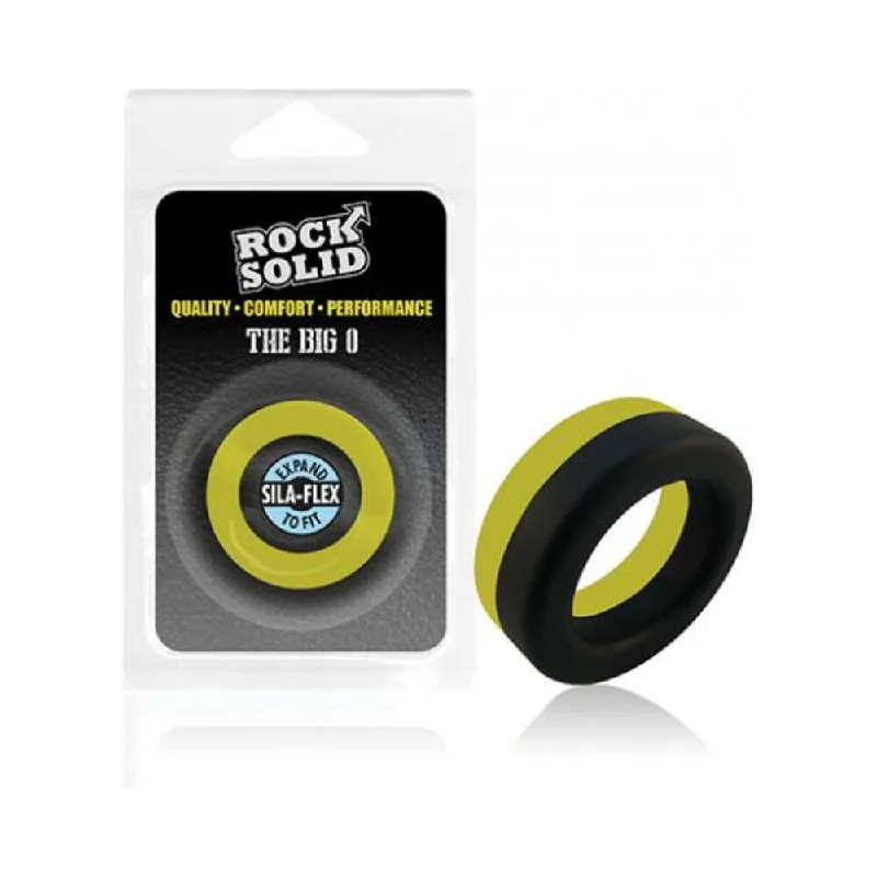 Rock Solid Big O Ring - Black/yellow