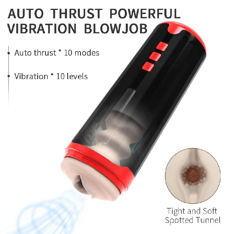 Thrusting Cake Stroker Sex Toy for Men