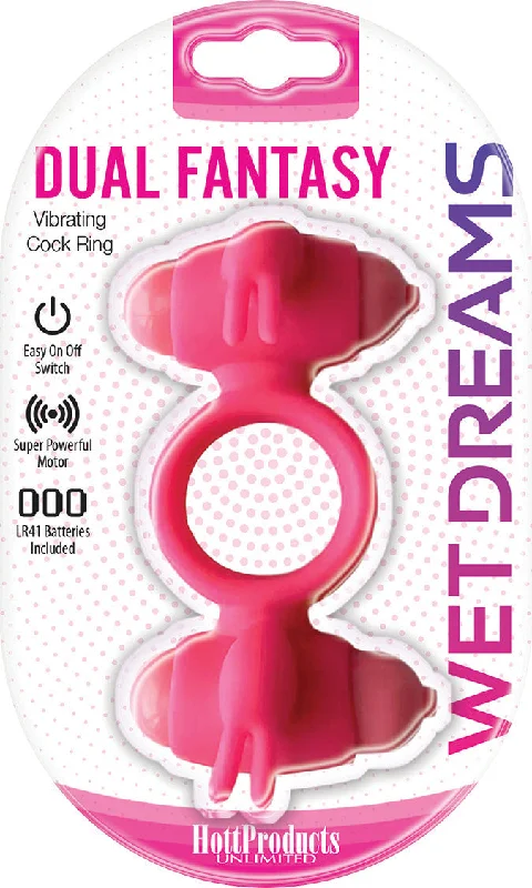 Double Motor Vibrating Cock Ring for Ultimate Fun