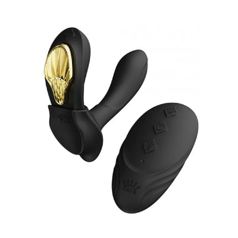 Zalo Aya Wearable Vibrator W/remote - Obsidian Black